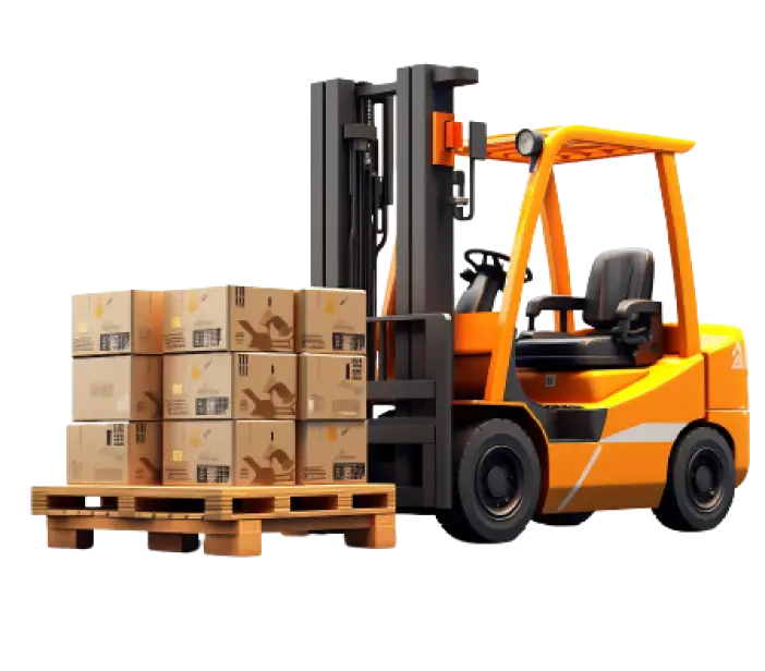 forklift for logistic service